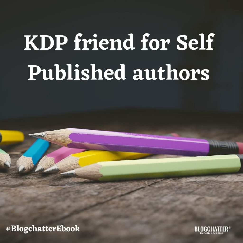 KDP friend for self published author