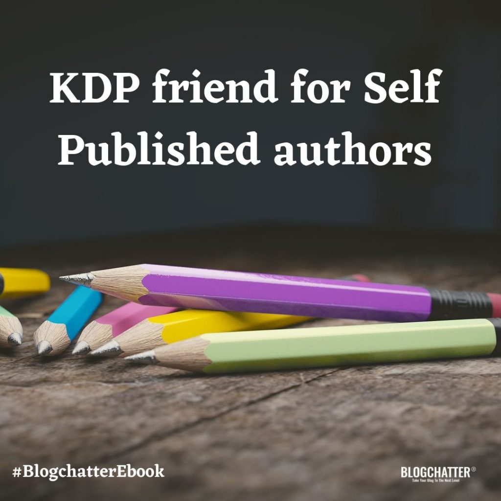 KDP friend for self published author