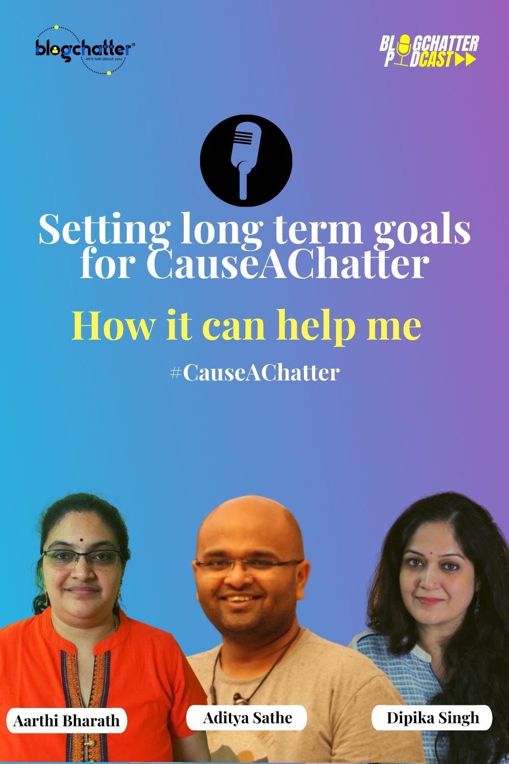 setting long term goals for causeachatter