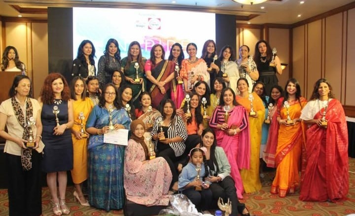 Celebrating I.N.S.P.I.R.E Beyond Motherhood Awards 2019 at Mumbai along
With all the champion mothers.