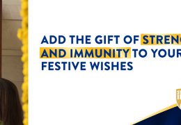 How can you ensure to gift a smile this festive season #StrongerInsideOut?