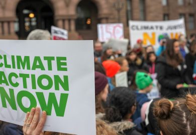 Young people fighting for climate action