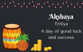Akshaya Tritiya- A day of good luck and success