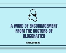 A word of encouragement from the doctors of Blogchatter
