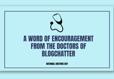 A word of encouragement from the doctors of Blogchatter