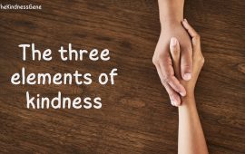 The three elements of kindness
