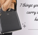 7 things you gotta carry in your handbag 