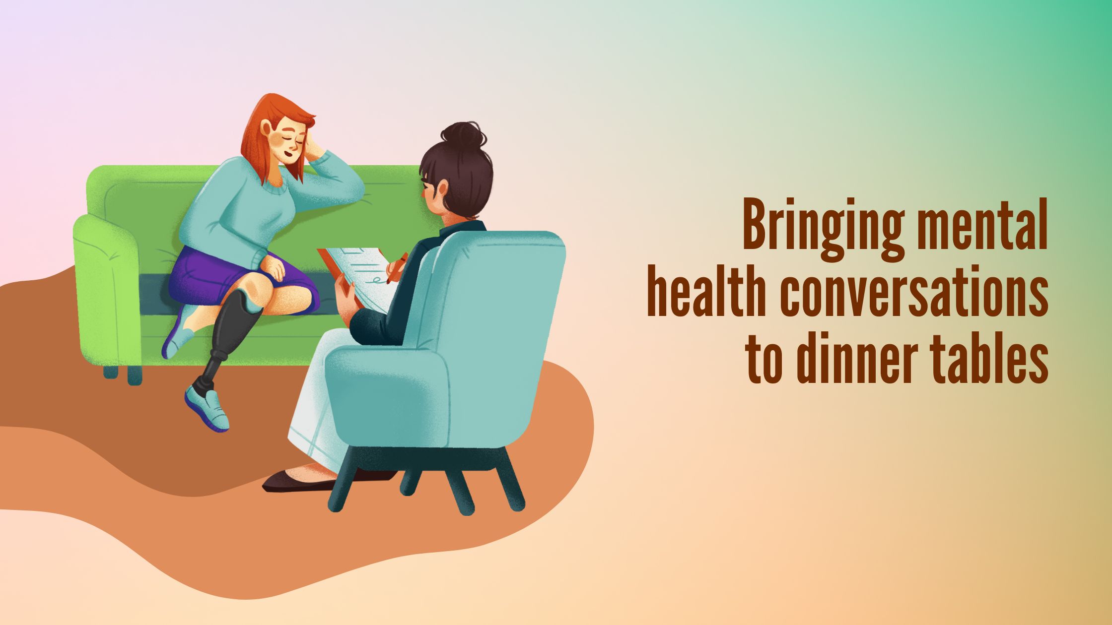 Bringing mental health conversations to dinner tables