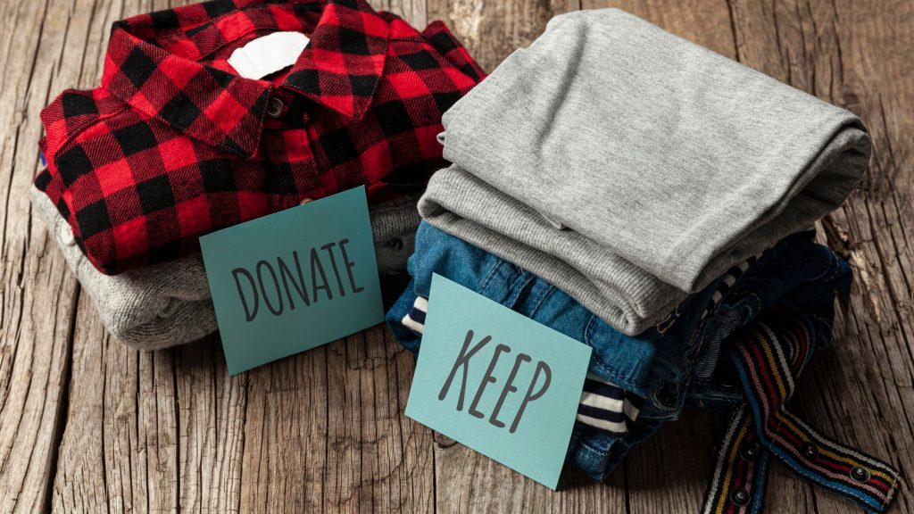 Donate clothes