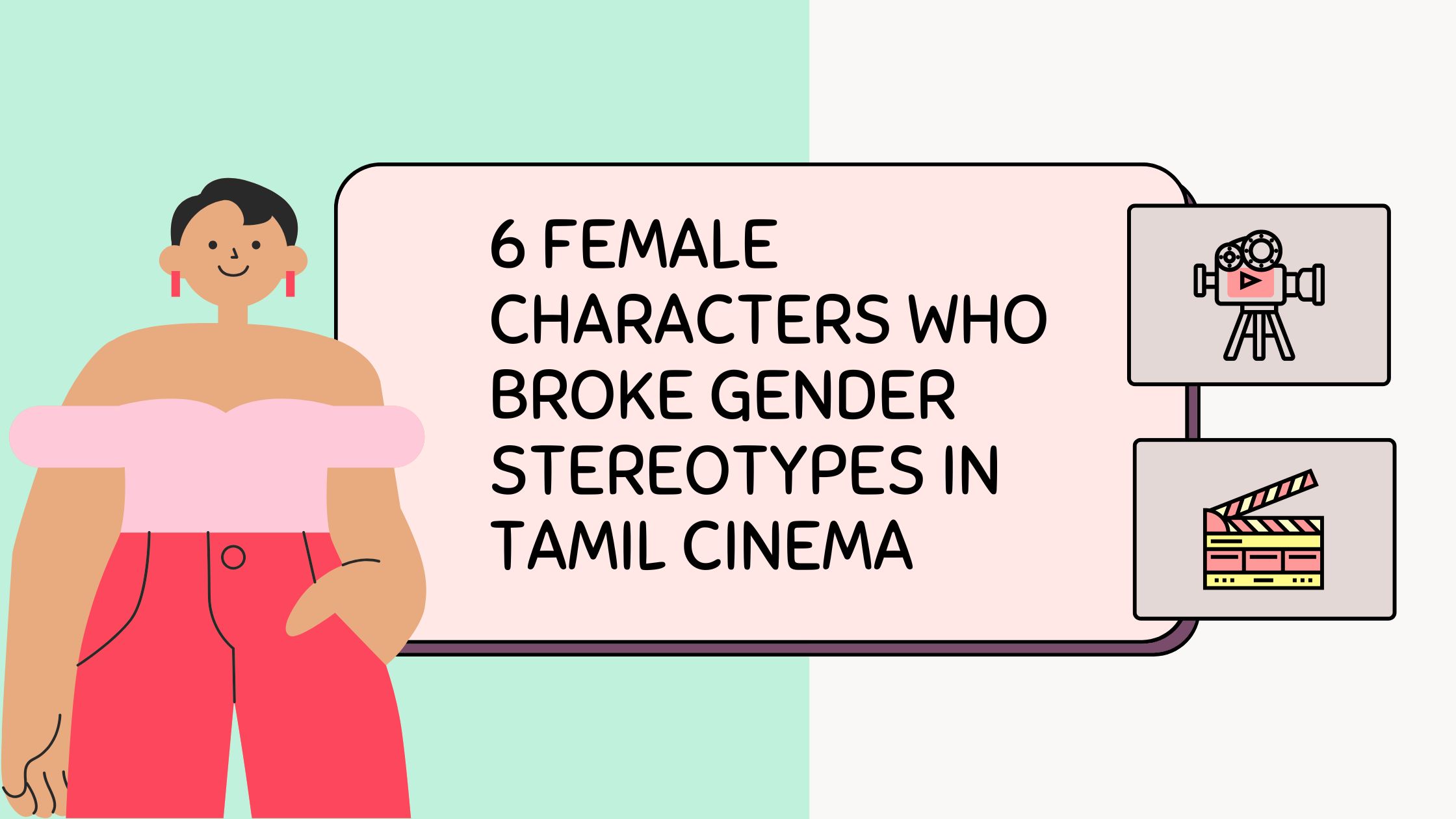 6 female characters who broke gender stereotypes in Tamil cinema