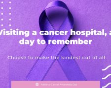 Visiting a cancer hospital, a day to remember