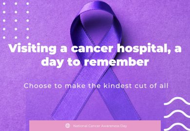 Visiting a cancer hospital, a day to remember
