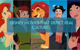 Disney movies that depict real cultures 