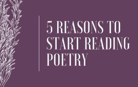 5 reasons to start reading poetry