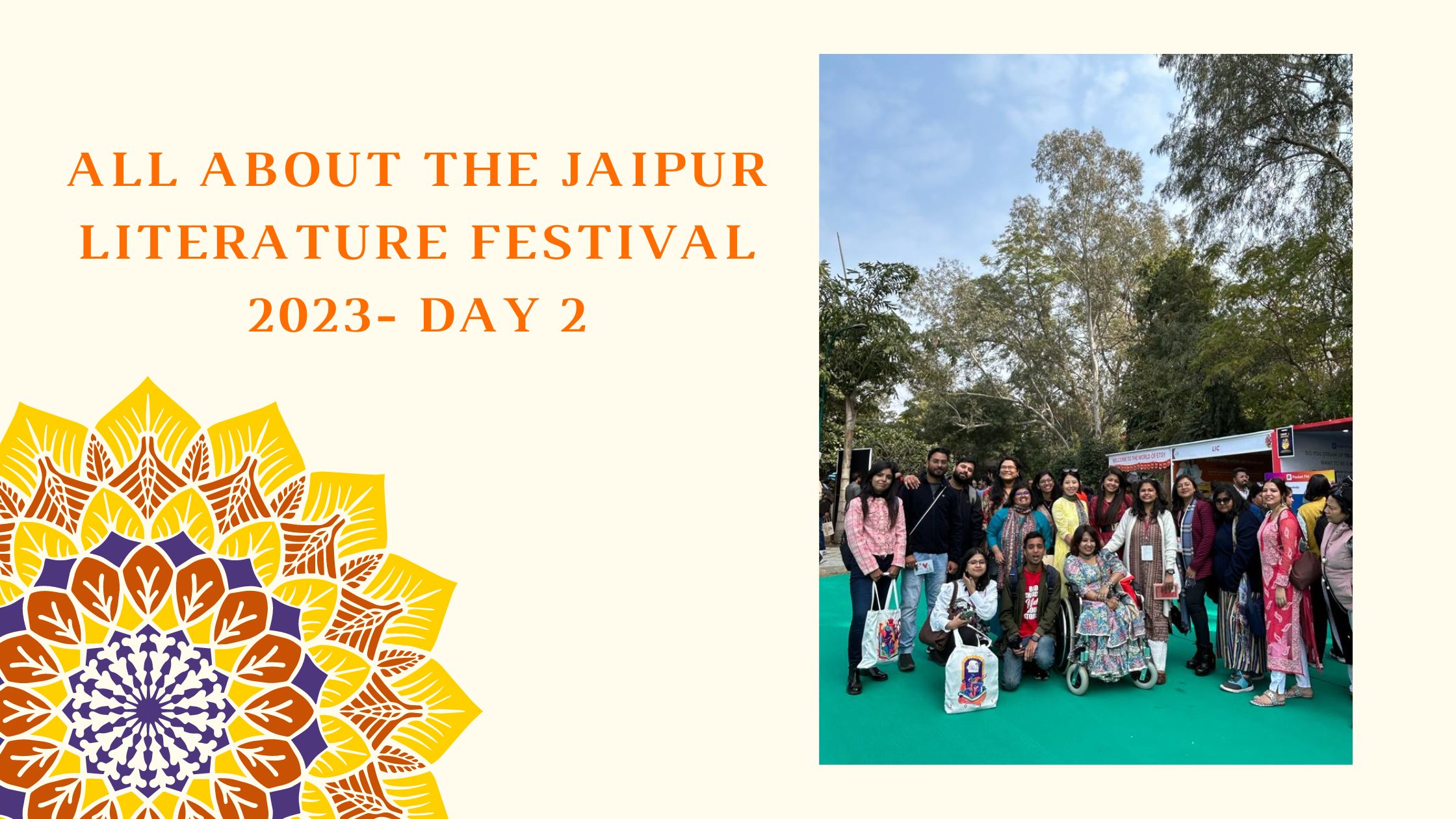 All about the Jaipur Literature Festival 2023- Day 2