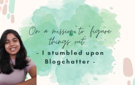 On a mission to “figure things out”, I stumbled upon Blogchatter