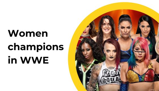 Women champions in WWE