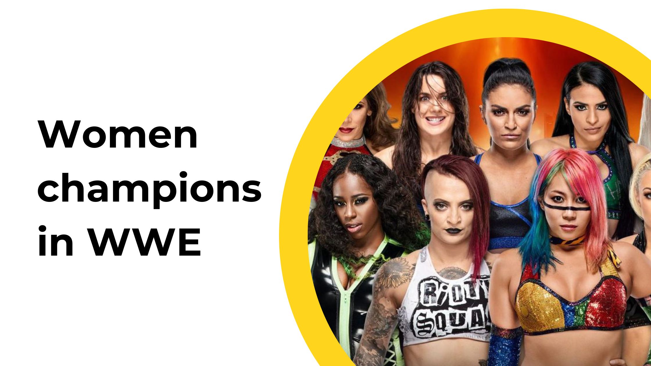 Women champions in WWE