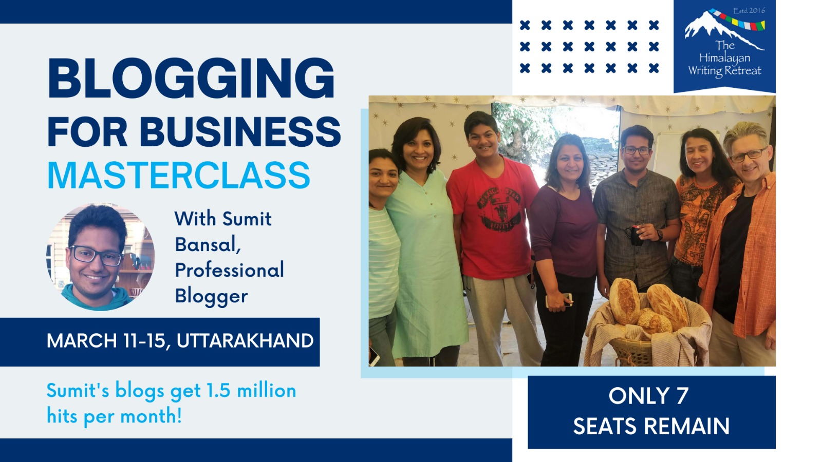 Earn through blogging | The masterclass at The Himalayan Writing Retreat  