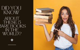 Did you know about these 5 rare books in the world?