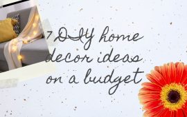 7 DIY home decor ideas on a budget