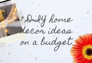 7 DIY home decor ideas on a budget