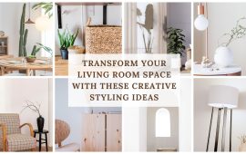 Transform your living room space with these creative styling ideas