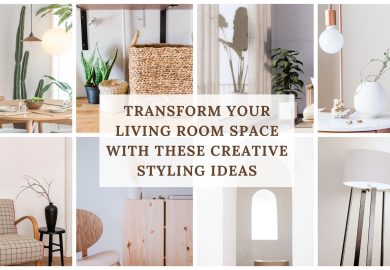 Transform your living room space with these creative styling ideas