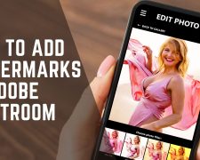 How to add watermarks in adobe lightroom