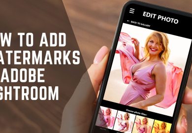 How to add watermarks in adobe lightroom