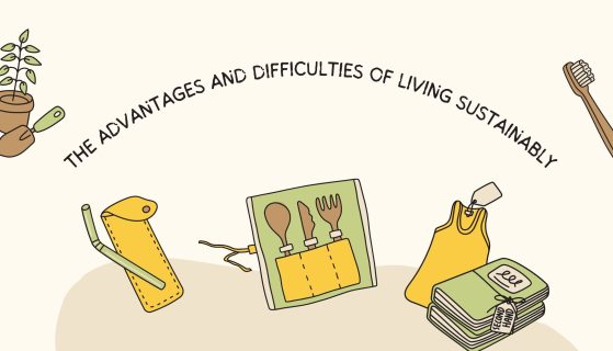 The advantages and difficulties of living sustainably
