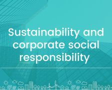 Sustainability and Corporate Social Responsibility
