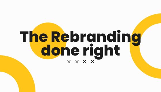 The Rebranding done right
