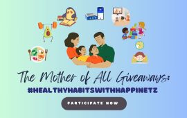 The Mother of All Giveaways: #HealthyHabitsWithHappinetz
