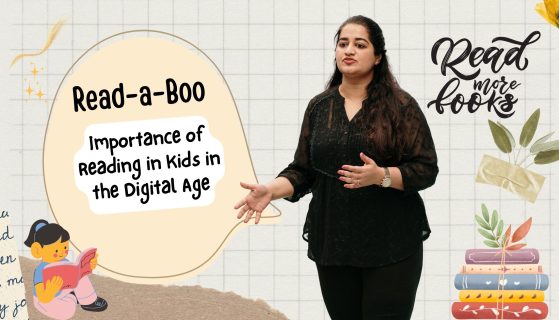 Read-a-Boo: Importance of reading in kids in the digital age