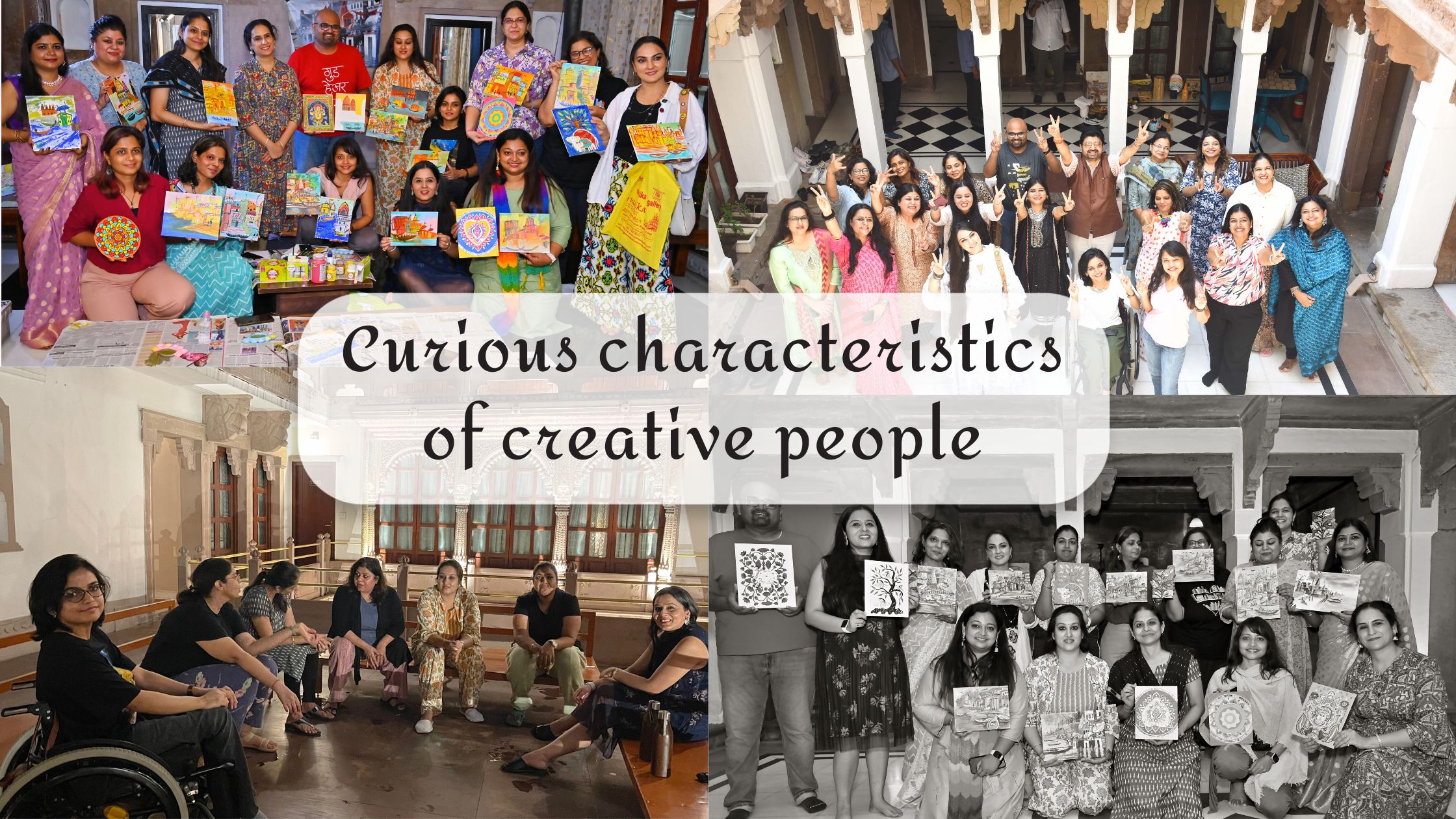Curious characteristics of creative people