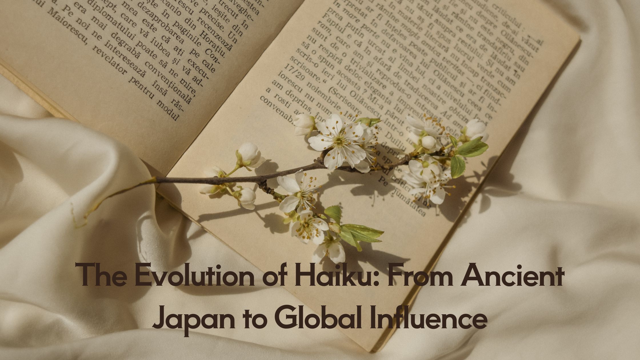 The Evolution of Haiku: From Ancient Japan to Global Influence