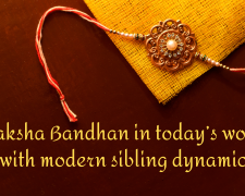 Raksha Bandhan in today’s world with modern sibling dynamics