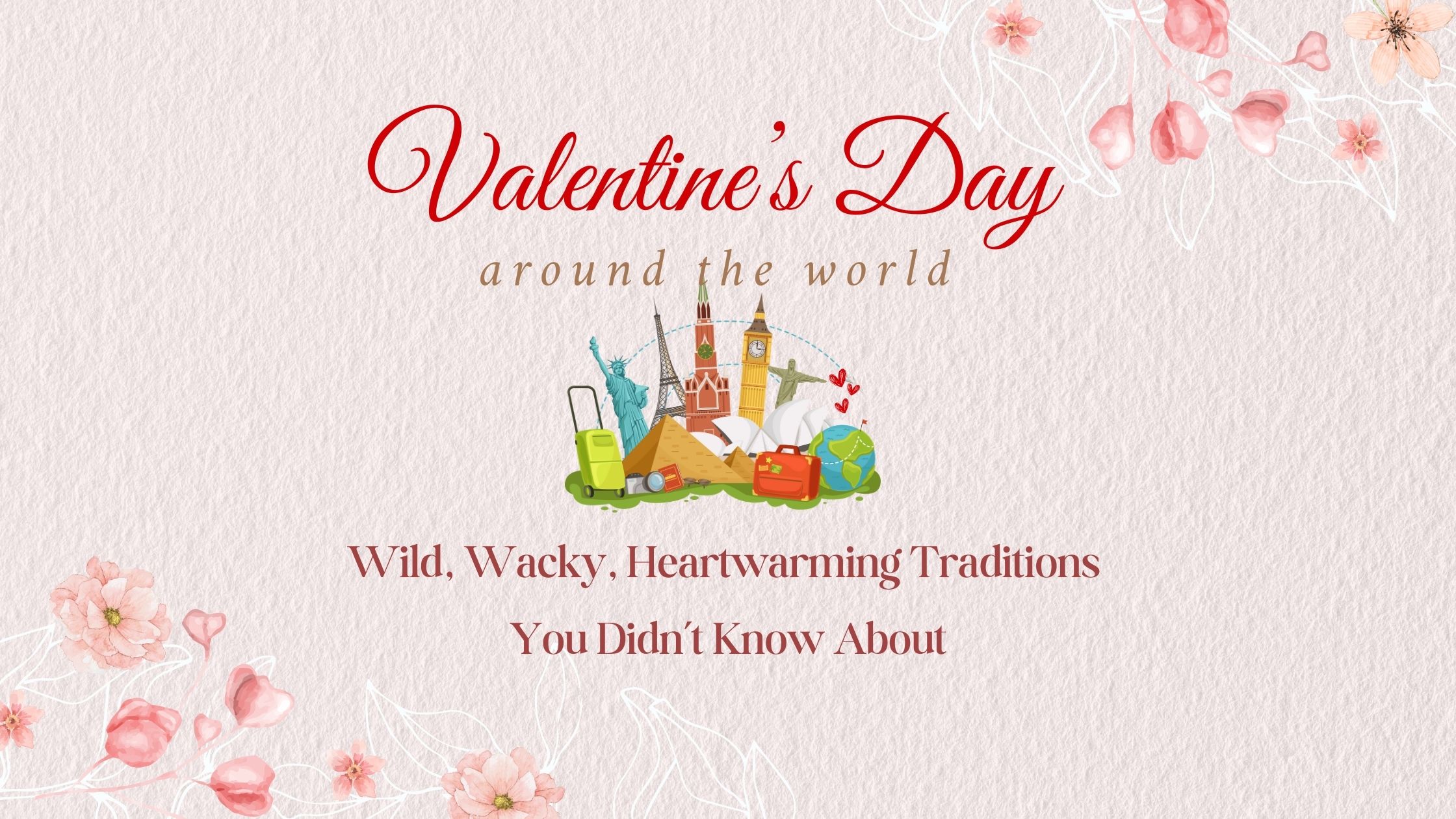 Valentine’s Day Around the World: Wild, Wacky & Heartwarming Traditions You Didn’t Know About
