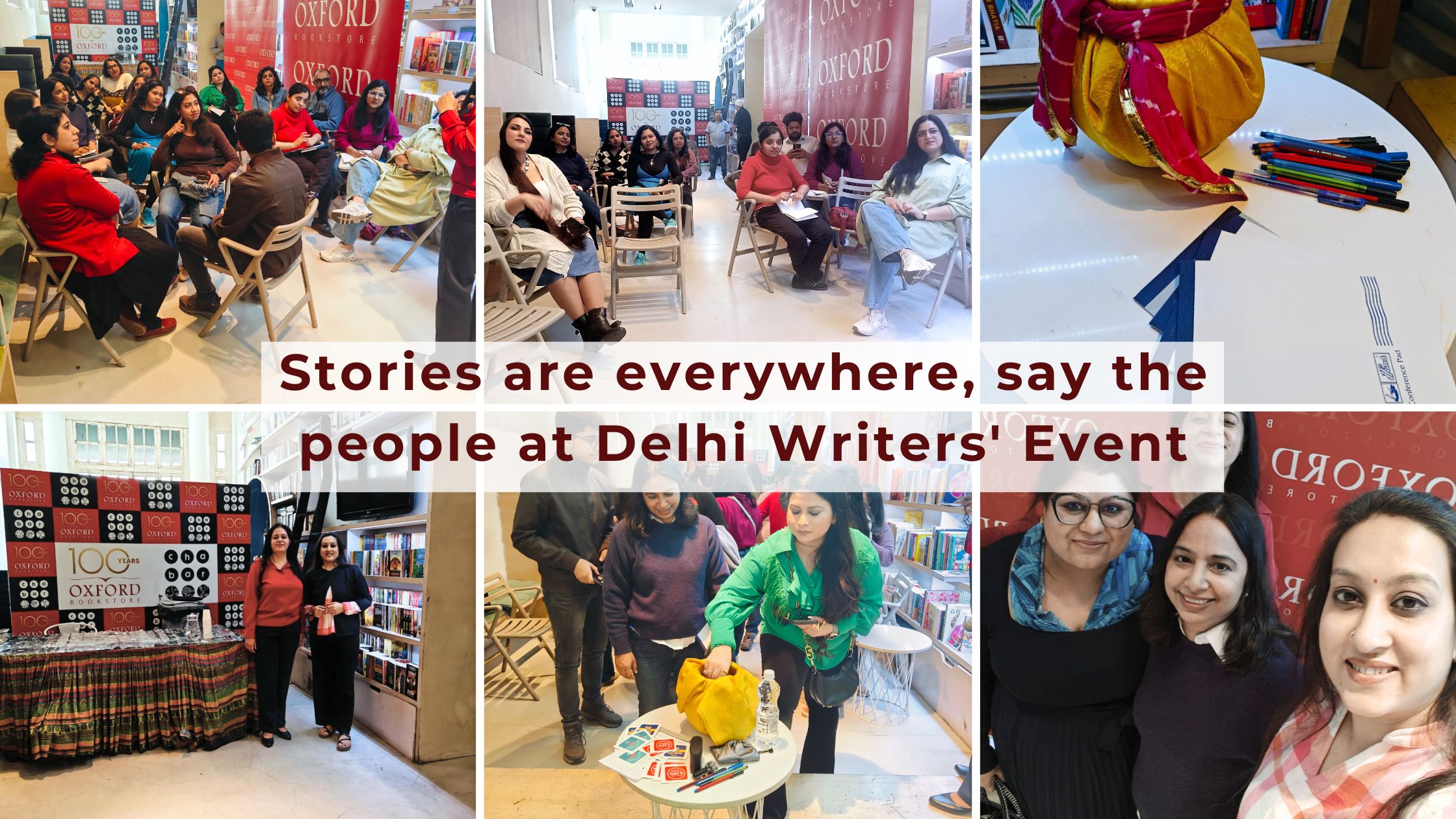 Stories are everywhere, say the people at Delhi Writers’ Event