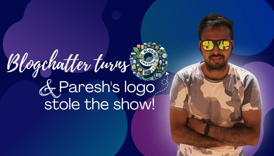 Blogchatter Turns 9: Paresh’s logo stole the show!
