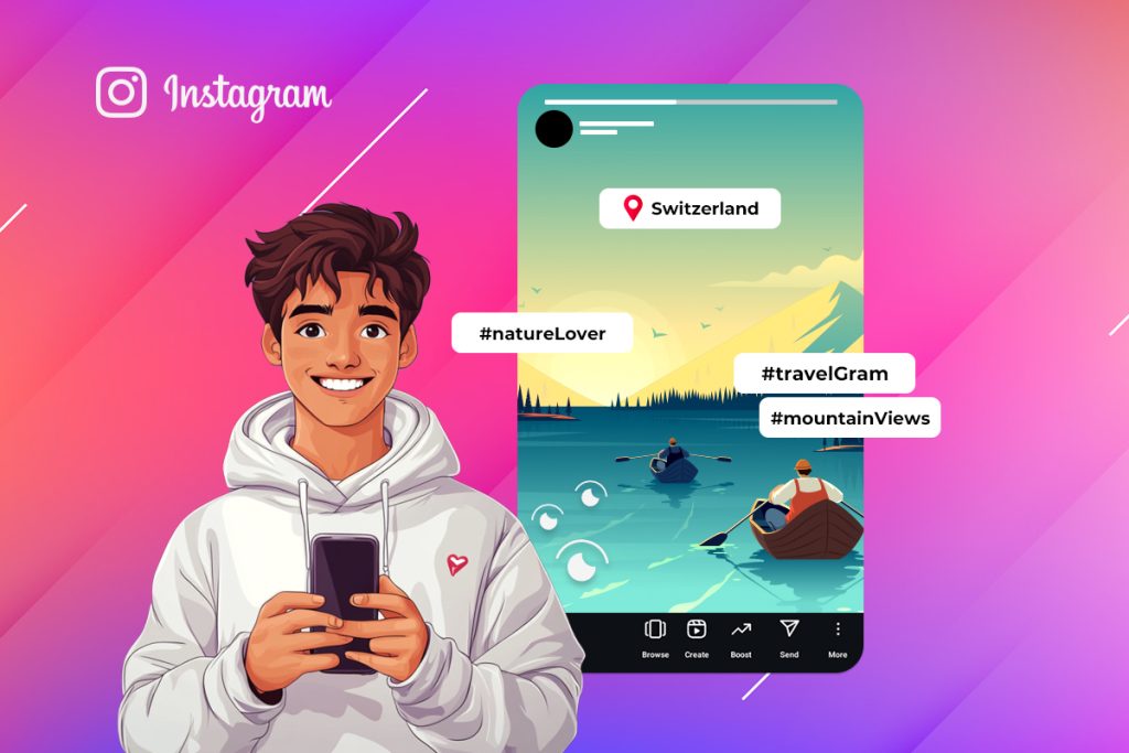 The Role of Hashtags & Location Tags in Story Visibility