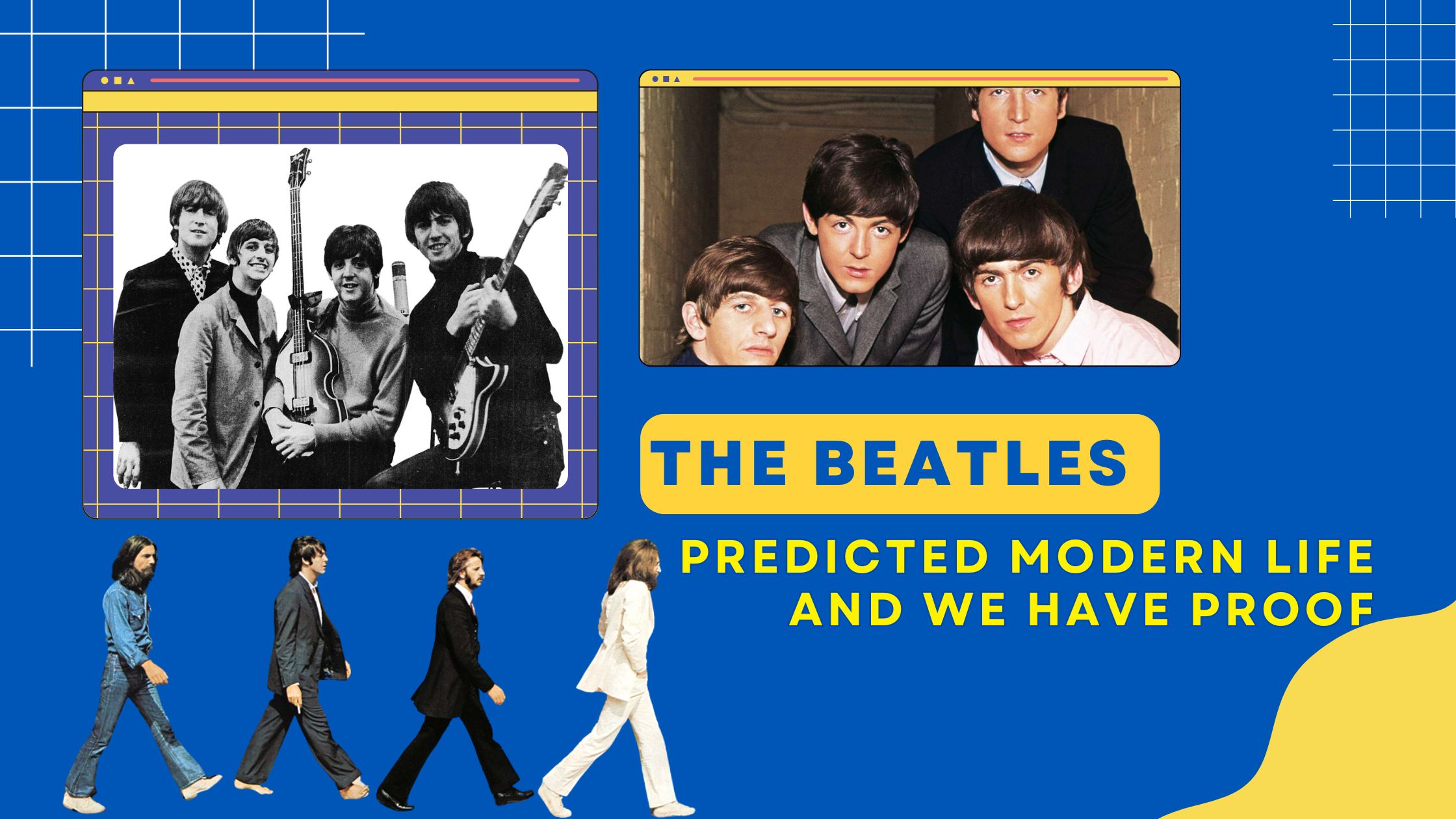 The Beatles predicted modern life and we have proof