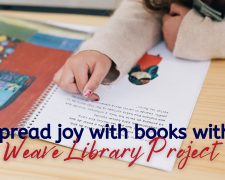Spread joy with books with Weave Library Project