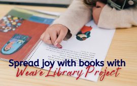 Spread joy with books with Weave Library Project