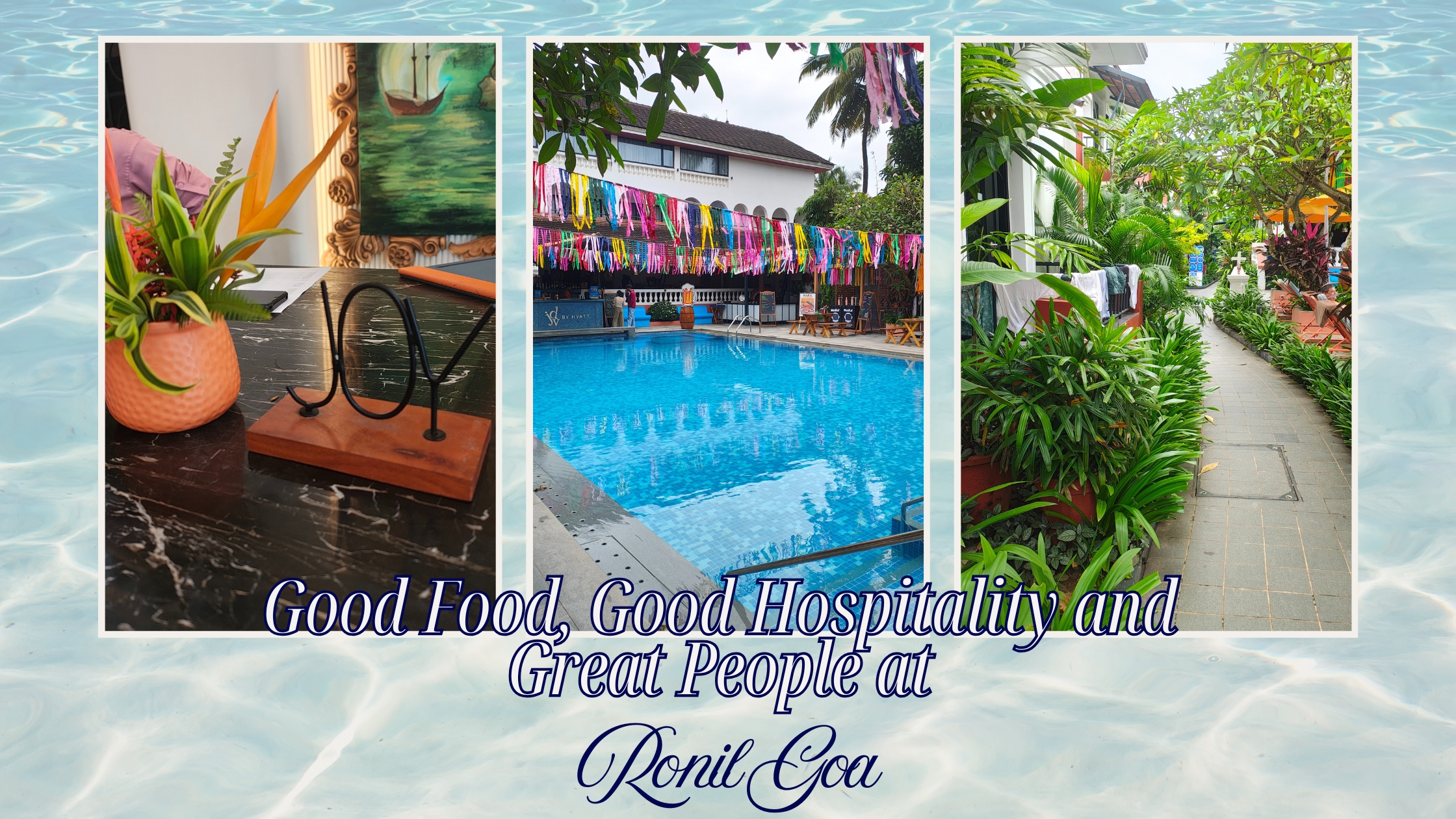 Good Food Good Hospitality and Great People at Ronil Goa