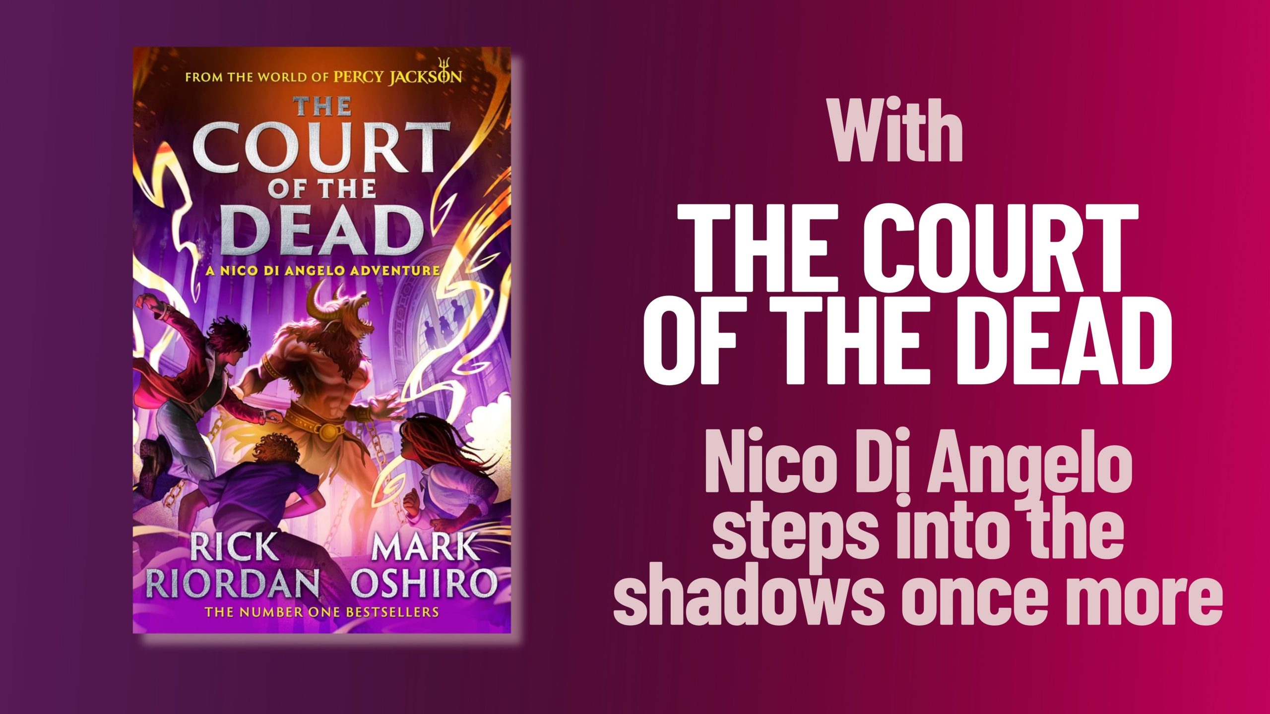 With ‘The Court of the Dead’, Nico di Angelo Steps Into the Shadows Once More