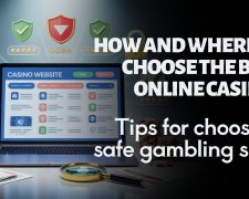 How and where to choose the best online casino? Tips for choosing safe gambling sites