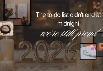 The to-do list didn’t end at midnight, but we’re still proud