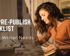 The Pre-Publish Checklist Every Writer Needs
